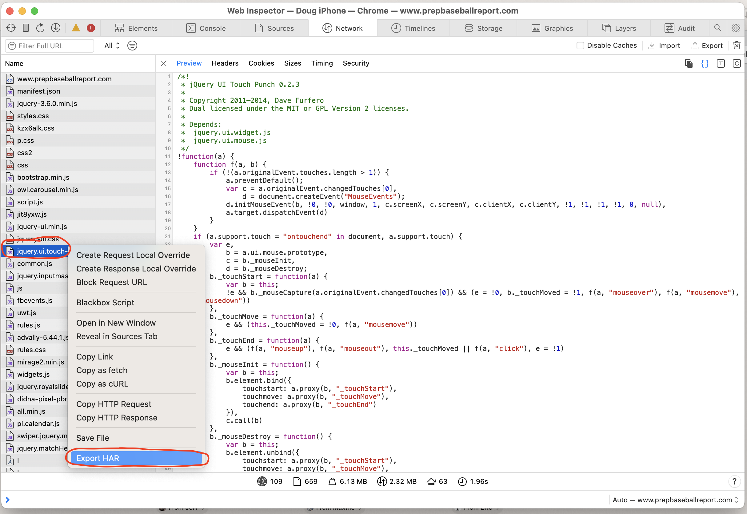 HAR Report.DevTools.Safari.3.WebInspector