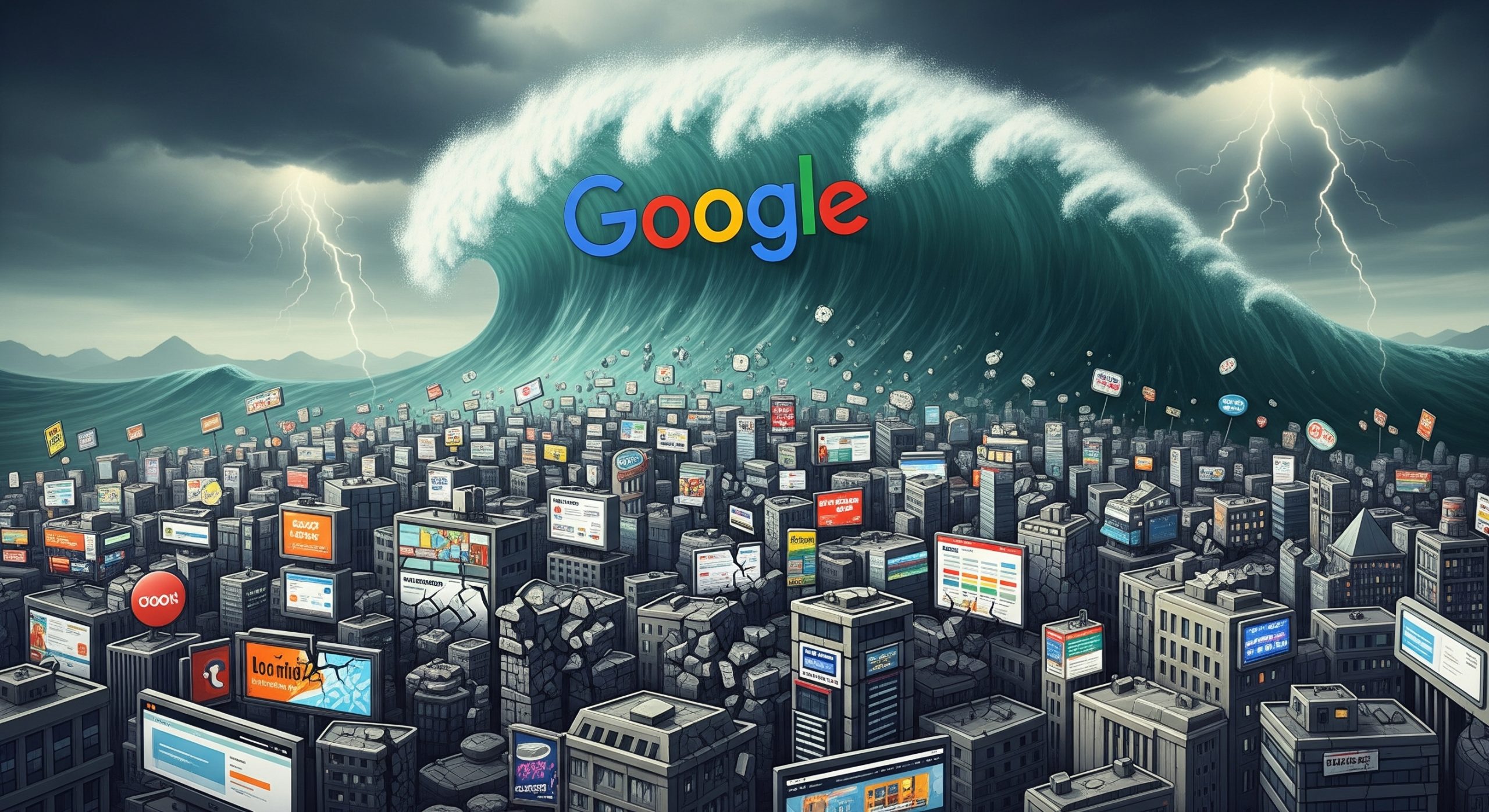 CLS Crisis: How Google's Helpful Content Update Devastated Ad-Driven Sites in October 2023