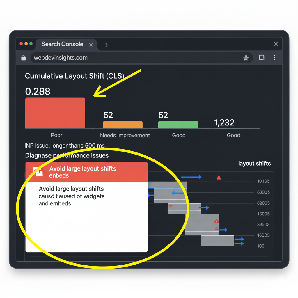 Mastering CLS for a Stable User Experience 3 CLS Blog Post Search Console 2